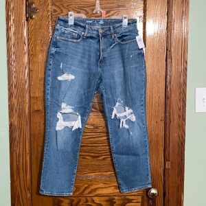 Old Navy jeans nwt size 12 petite curvy og straight